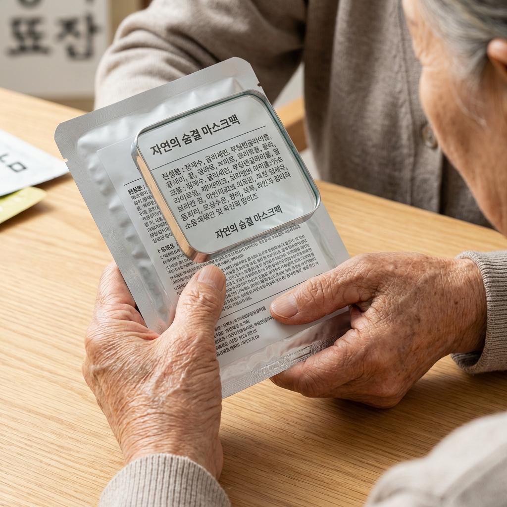 민감성 피부를 위한 저자극 마스크팩 고르는 법