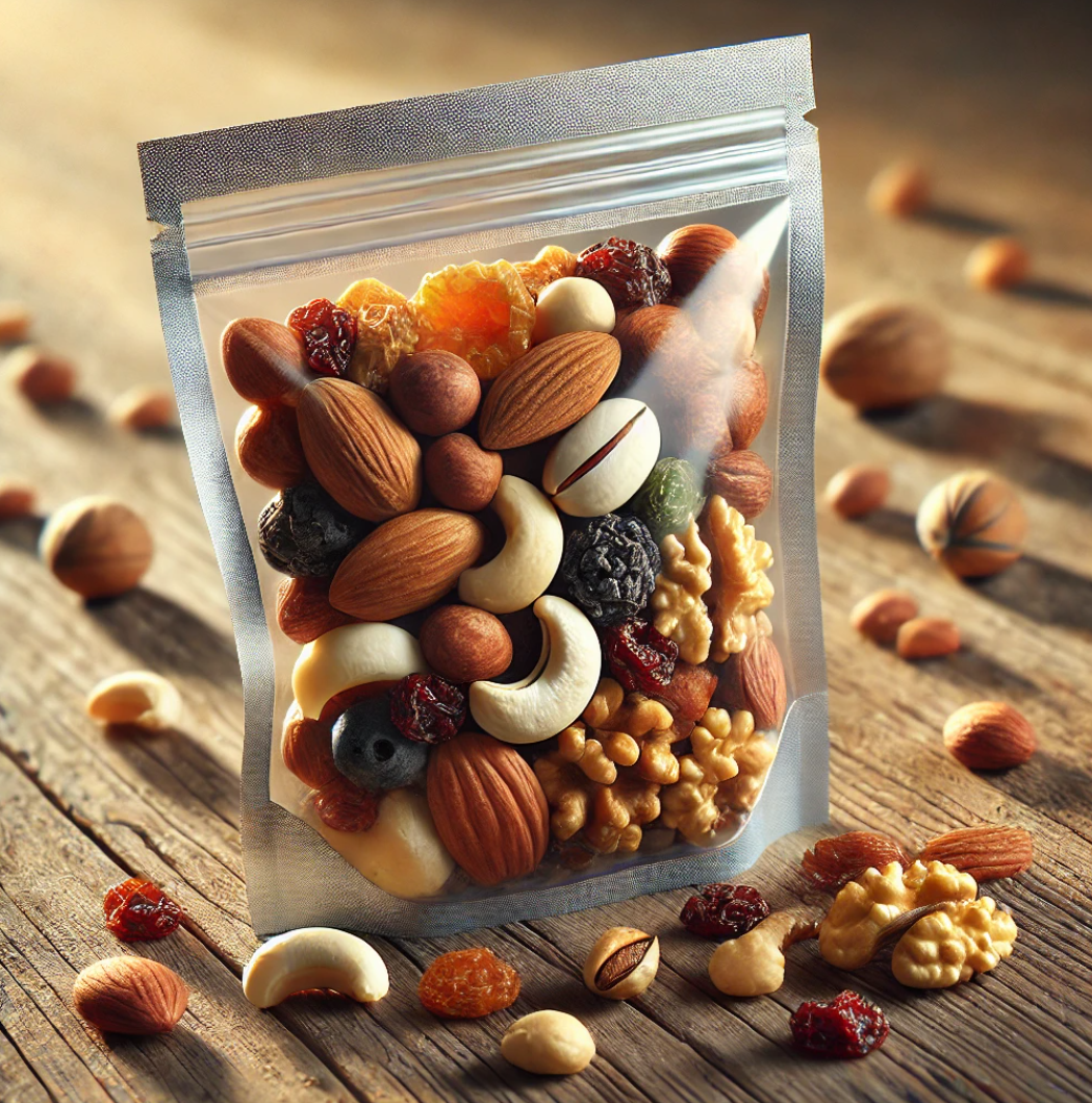 견과류 봉지