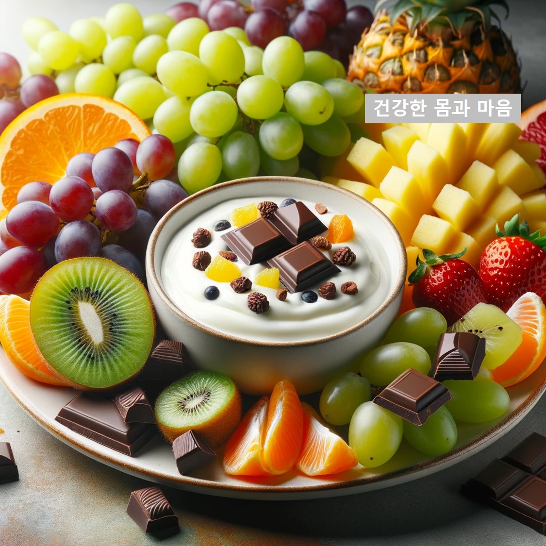 당뇨병 환자가 섭취해도 되는 디저트(과일, 다크초콜렛)