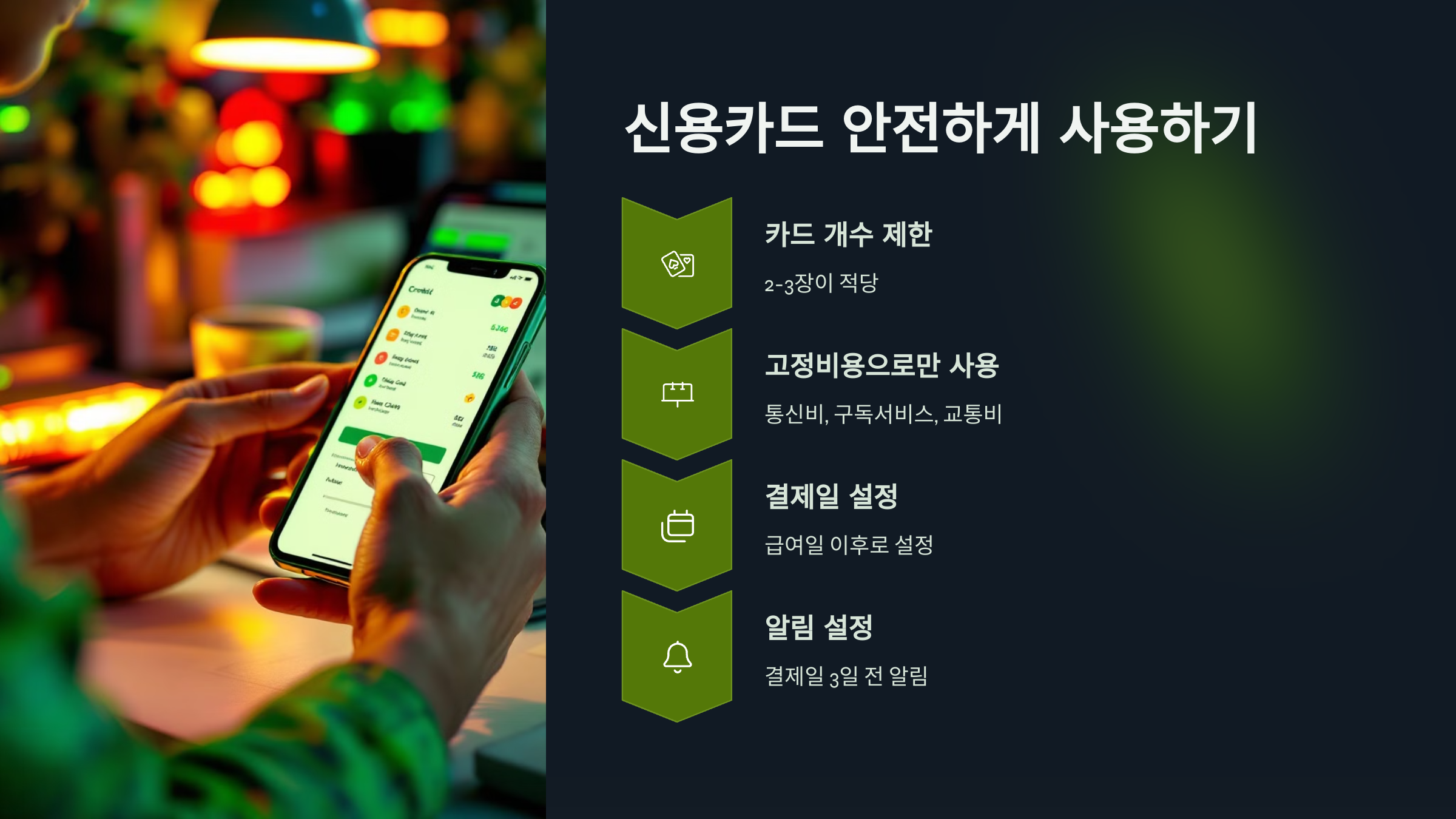 신용카드 안전하게 쓰는 법