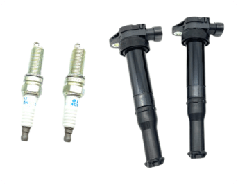 점화플러그(좌)-점화코일(우)-사진