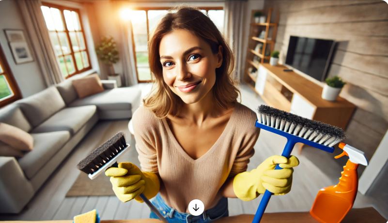 감정 환기 청소법