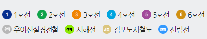 서울 지하철 노선도 크게보기