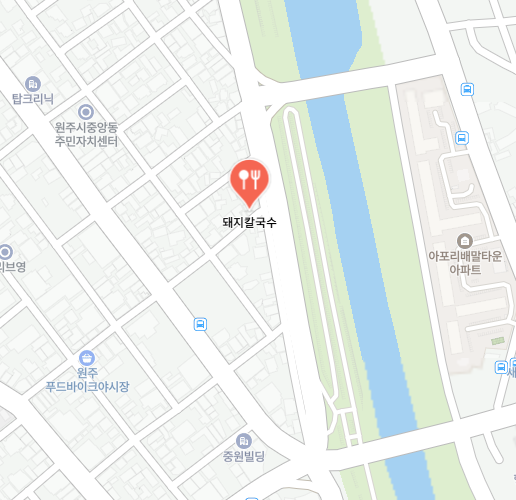 돼지칼국수