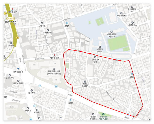 미아동 신통기획 재개발