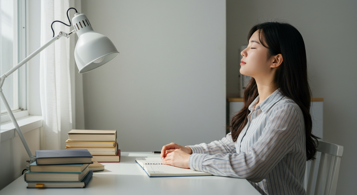 시험 불안 수험생 마음챙김 시험 스트레스 불안 극복 공부법 멘탈 관리