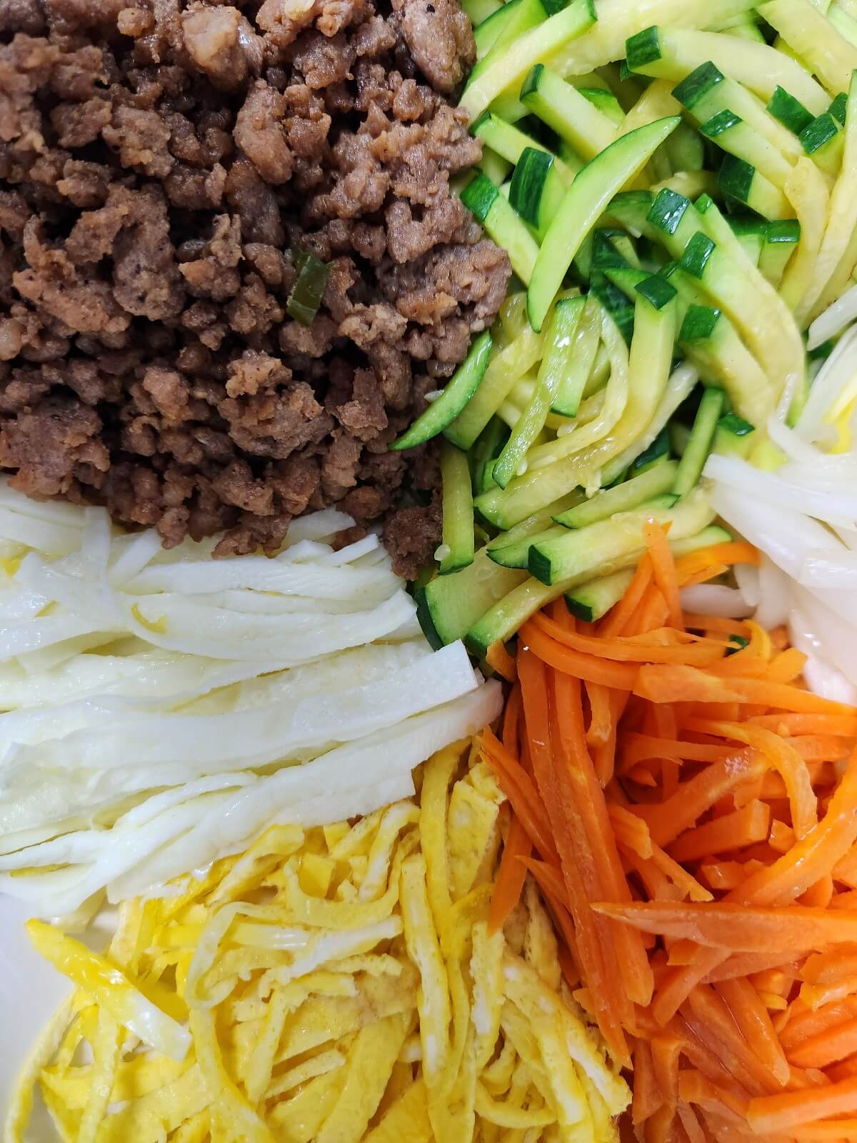 볶음재료 준비