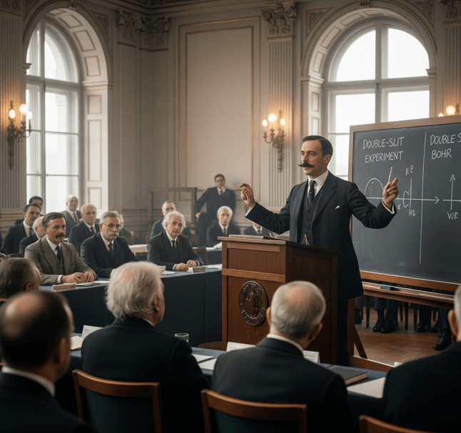 솔베이 학회 발표 이미지