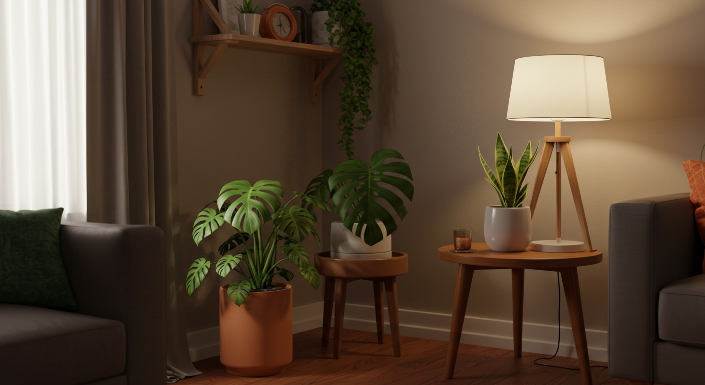 초보자도 쉽게 키우는 실내 음지식물 종류 추천