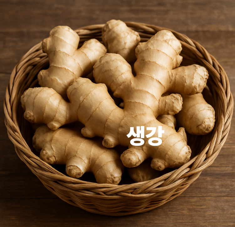 위장운동 소화개선 항염 관절통완화 감기예방 생강 효능 영양성분