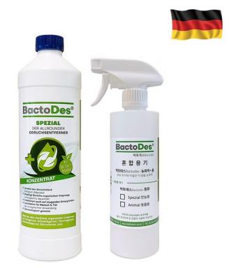 독일산 박토데스 EM 탈취제 만능용 냉장고 차량 음식물 탄내 곰팡이 옷 신발 냄새 제거 실내 탈취제, 1L, 1개