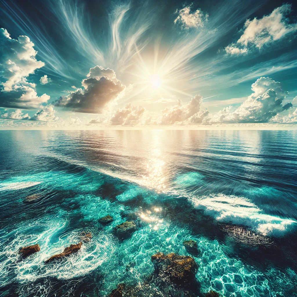 바다 사진입니다.