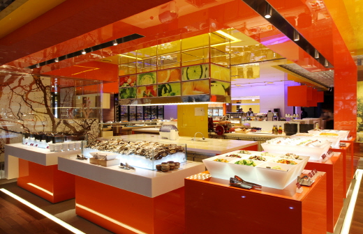 뷔페 레스토랑인 '라세느(La Seine)'