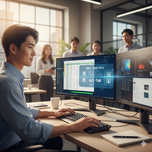 '복붙'만 알고 계셨나요? '칼퇴'를 부르는 직장인 필수 '윈도우 단축키' 꿀팁 총정리