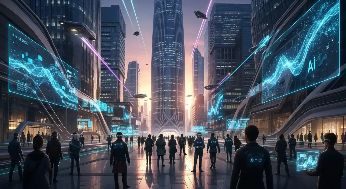 <img src="ai_adaptive_learning_future.webp" alt="AI 시대의 불확실성과 변화 속에서 지속적인 학습과 유연한 사고가 생존의 핵심 조건으로 부상하는 흐름을 시각적으로 표현한 이미지 입니다">