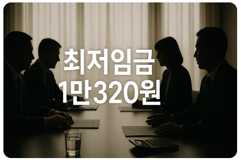 최저임금 1만 320원 시대(노사합의, 인상률, 정책변화)