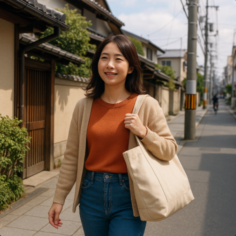 일본 장기체류자의 일상 모습입니다.