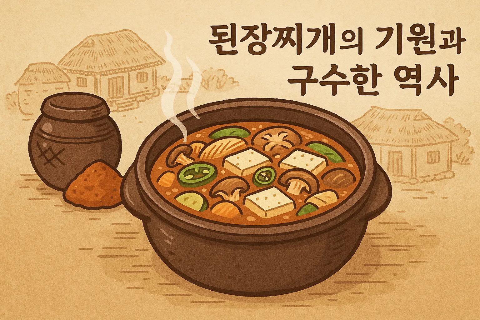 된장찌개의 기원과 구수한 역사