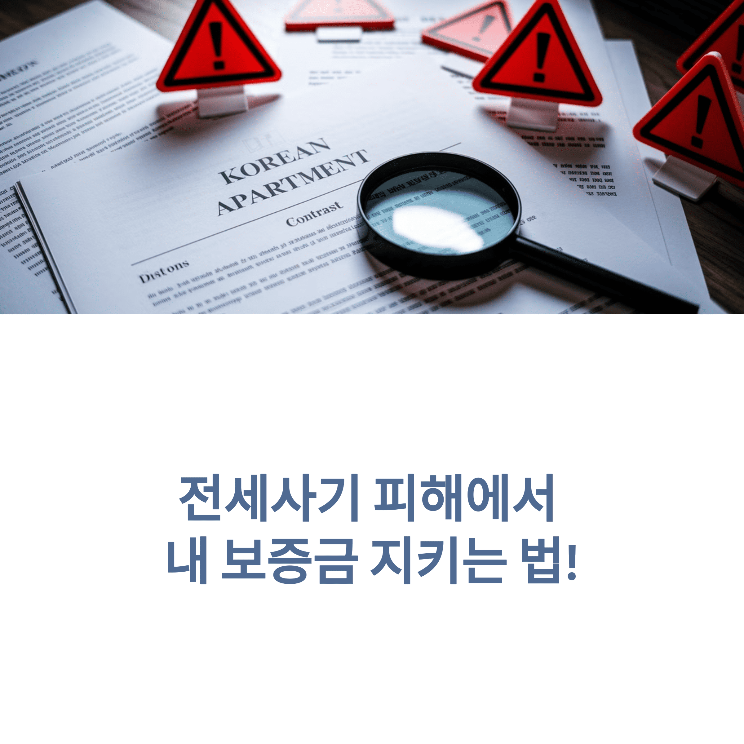 전세사기, 내 보증금 지키는 꿀팁 총정리!