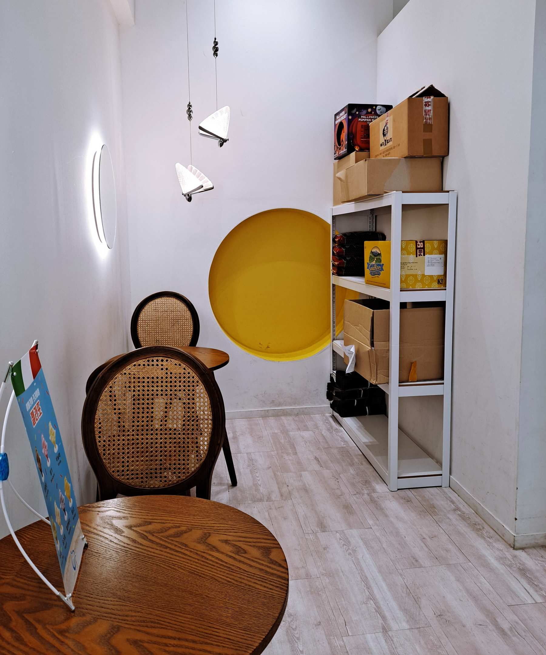 호두당 매장 내부 좌석