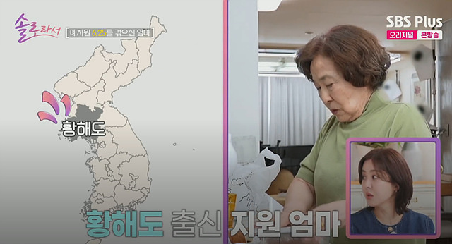 예지원 엄마 나이 솔로라서