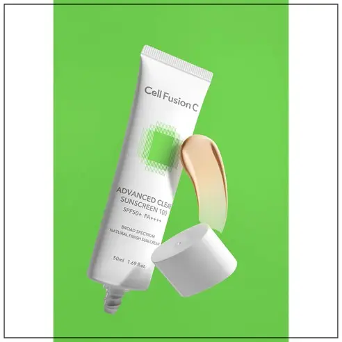 자외선차단제 제대로 바르는 법-셀퓨전씨선크림
