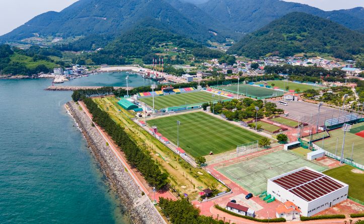 경상남도 남해군 남해파크골프장 소개