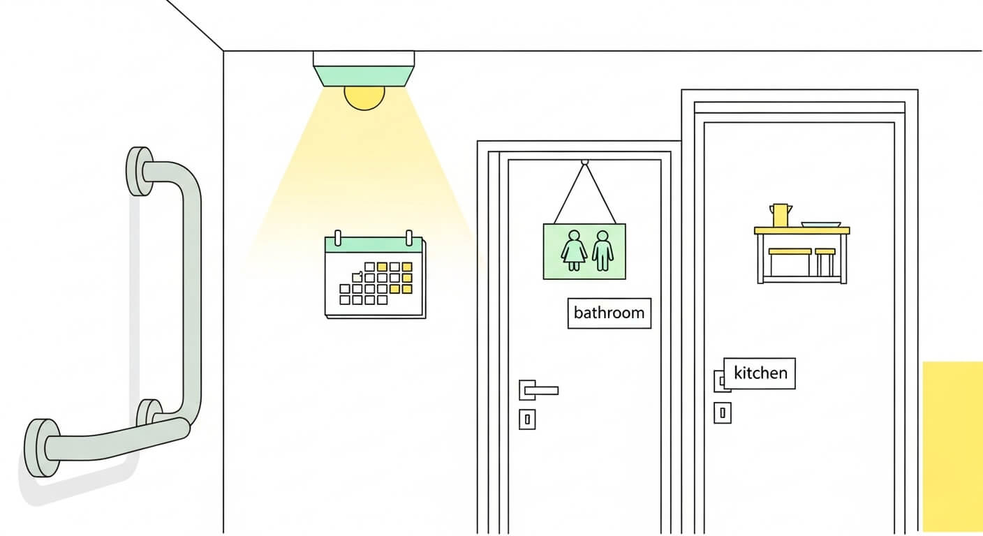 환경: 낙상 예방과 인지 지원을 동시에