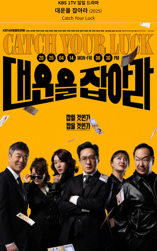 대운을 잡아라 포스터