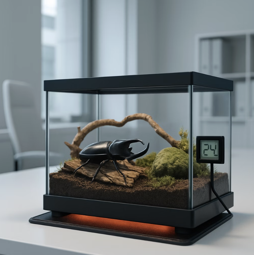 열대 곤충의 생명줄, 온도와 습도 관리