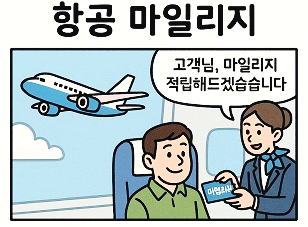 대한항공 마일리지 적립