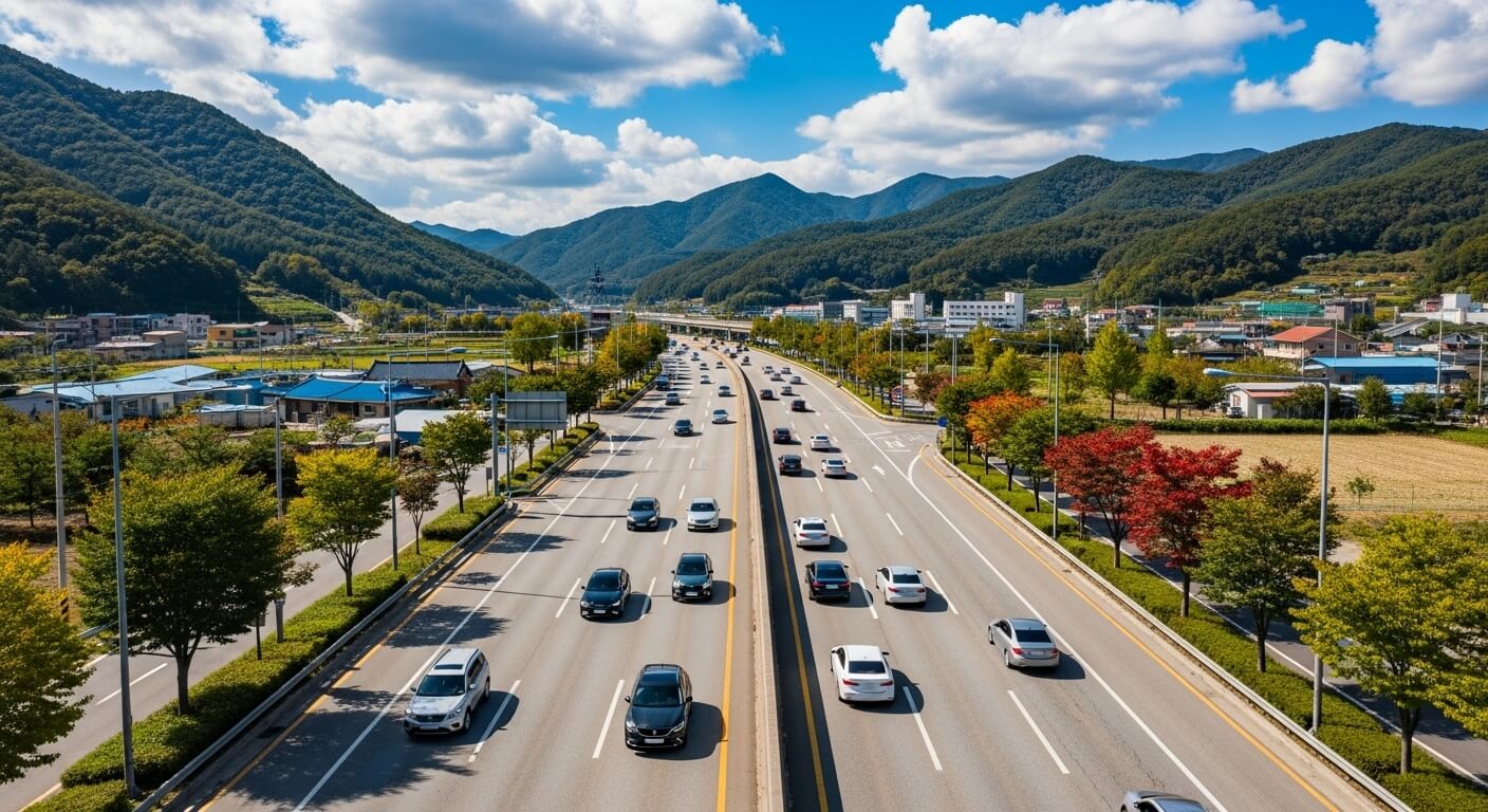 여름 휴가 고속도로 정체