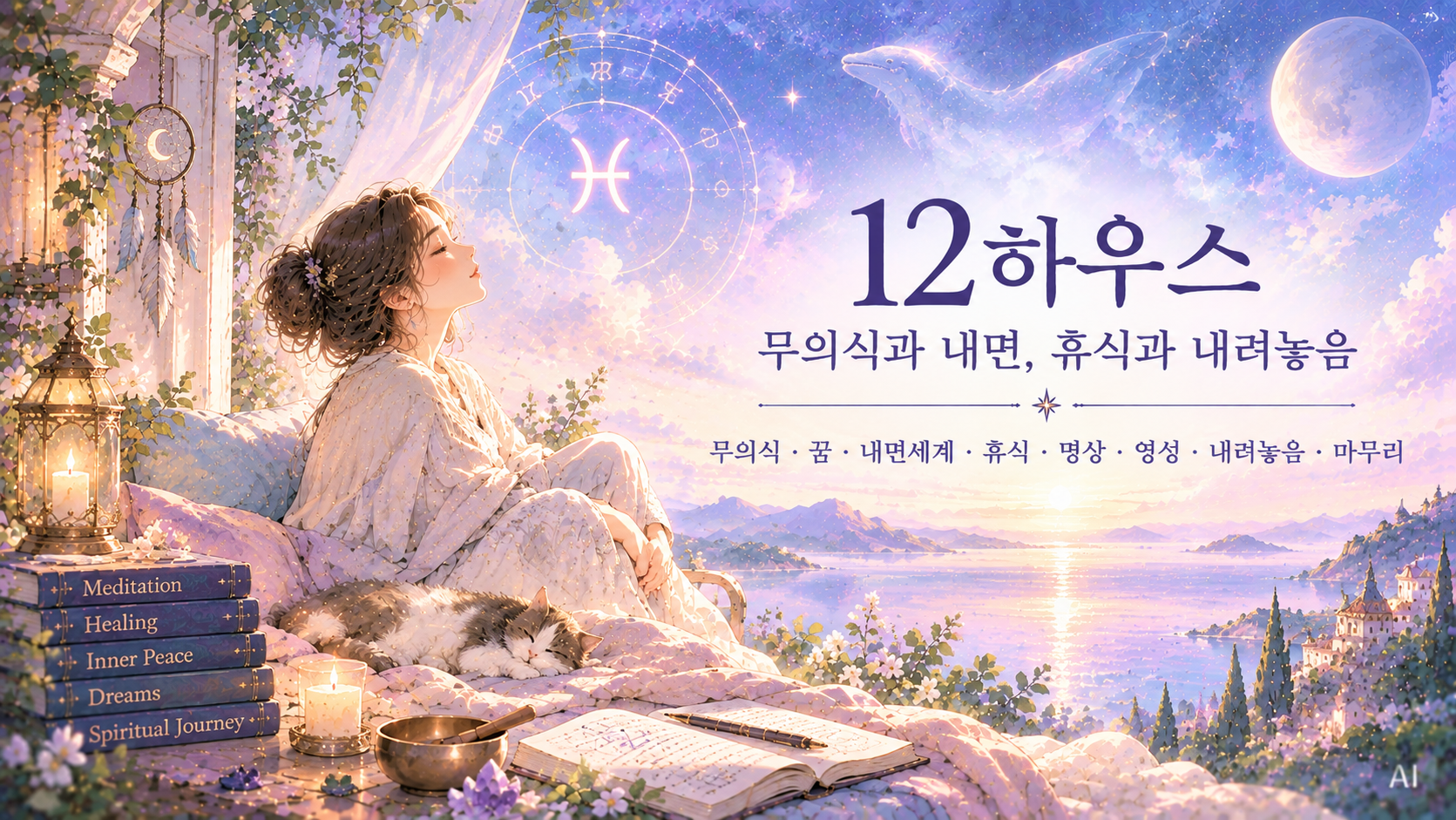 12 하우스: 무의식 내면 휴식