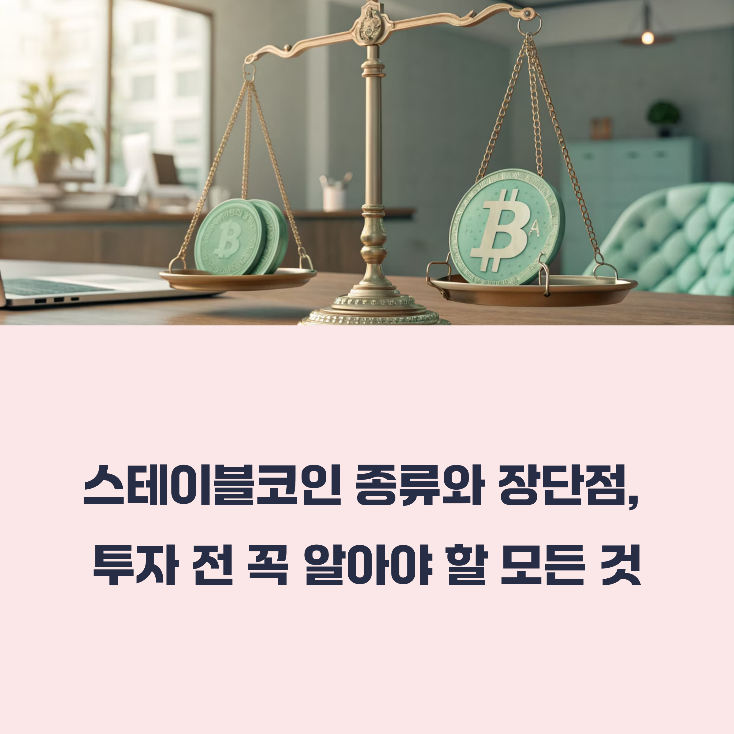 스테이블코인 종류와 장단점, 투자 전 꼭 알아야 할 모든 것