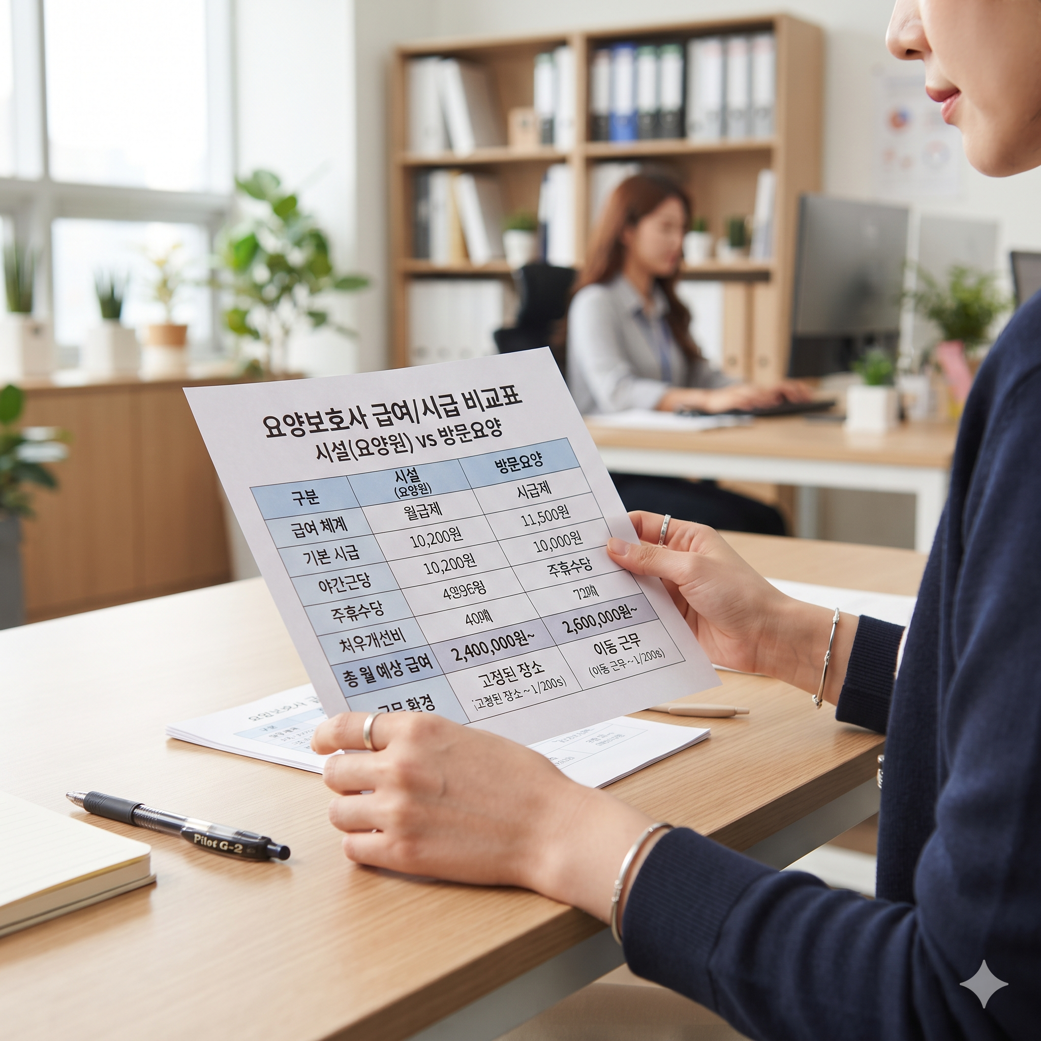 "요양보호사 되면 얼마 받나요?" 2026 요양원 vs 방문요양 월급 비교
