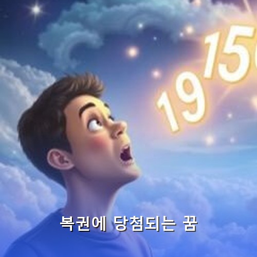 숫자가-15-19-날아다니며-남자가-깜짝놀라-쳐다보는-모습