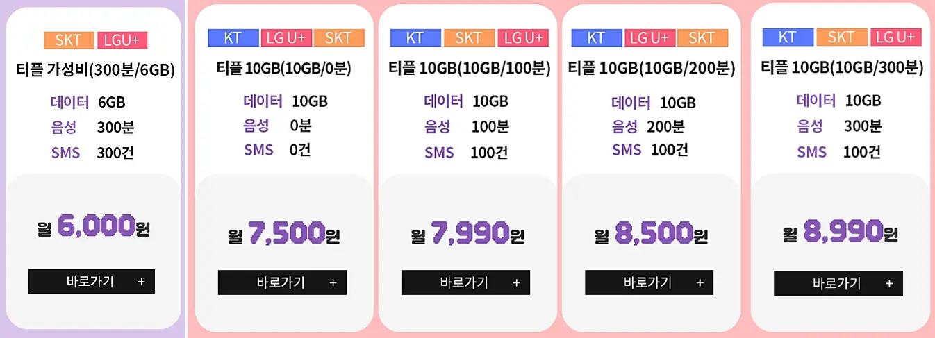 티플러스요금제