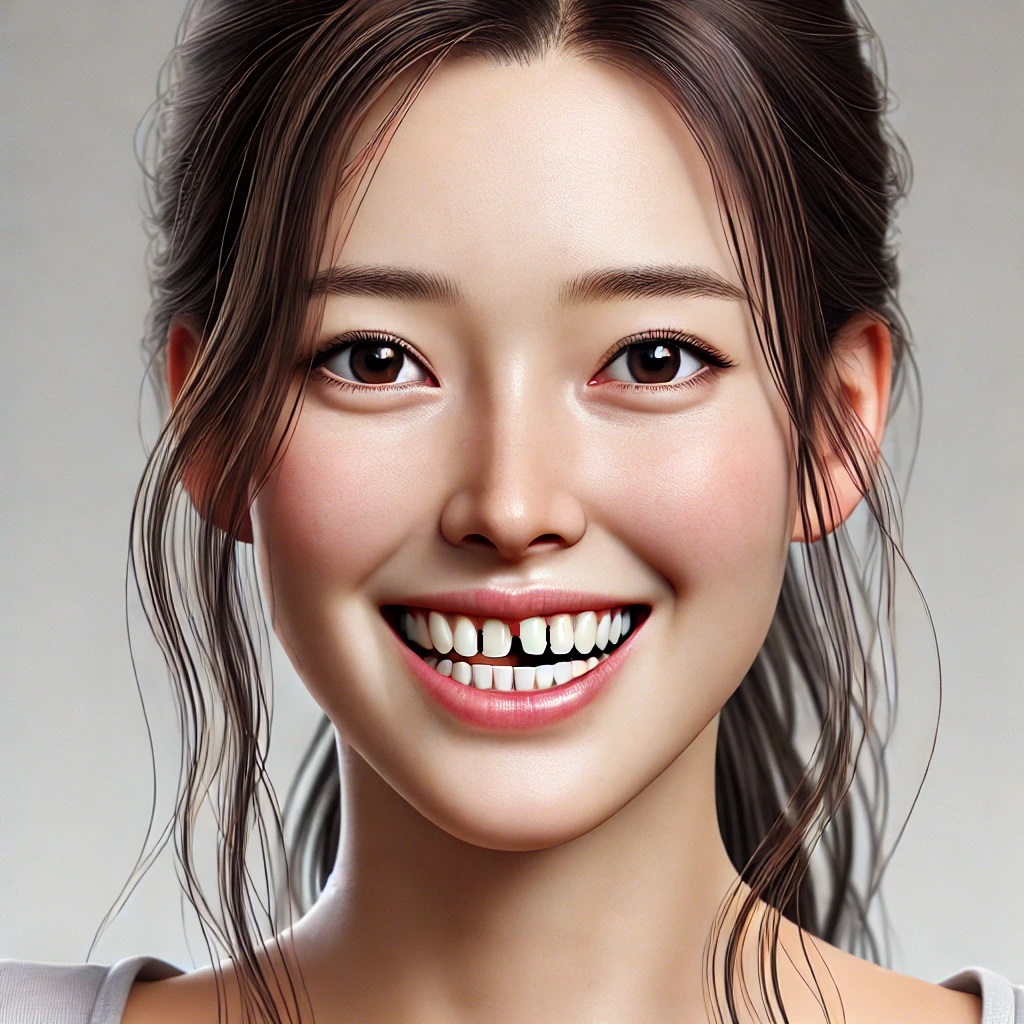 치아 벌어짐 관련 사진