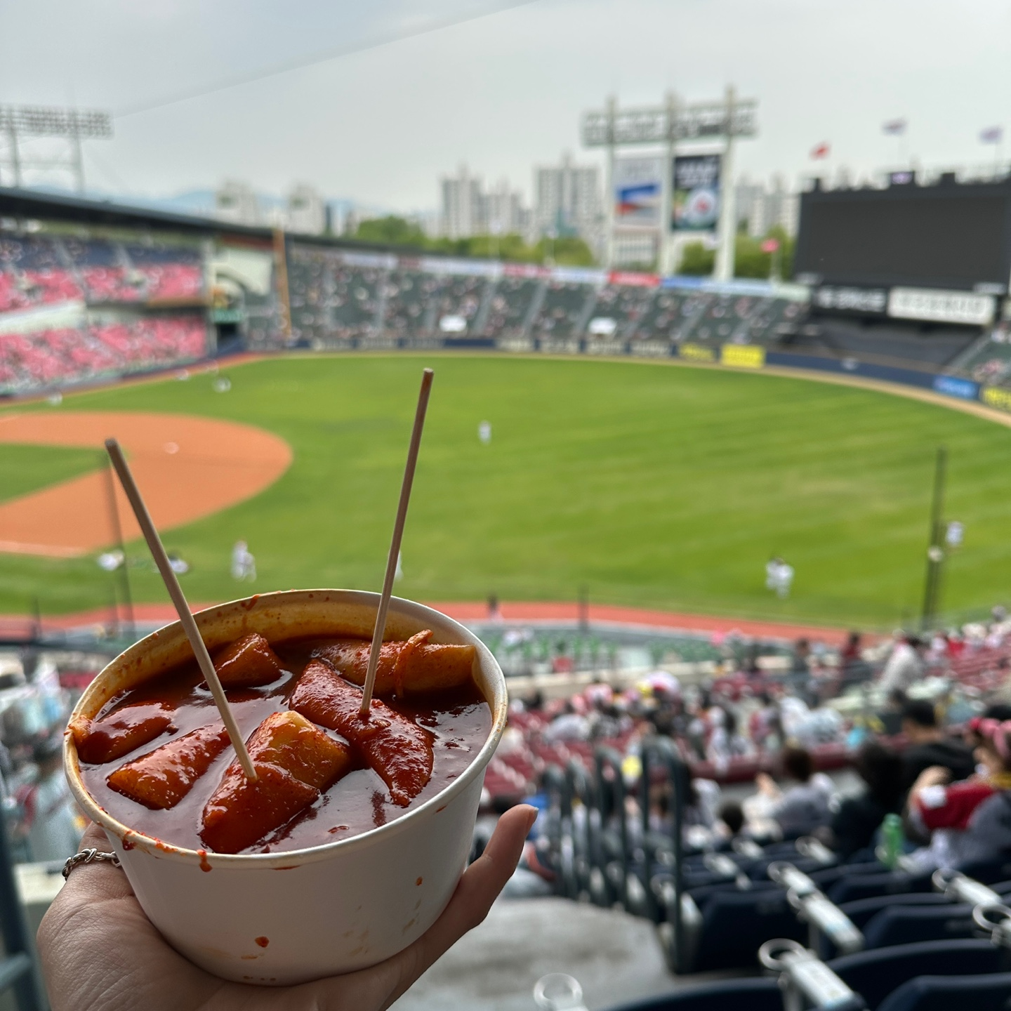304블록에서 먹는 이가네떡볶이