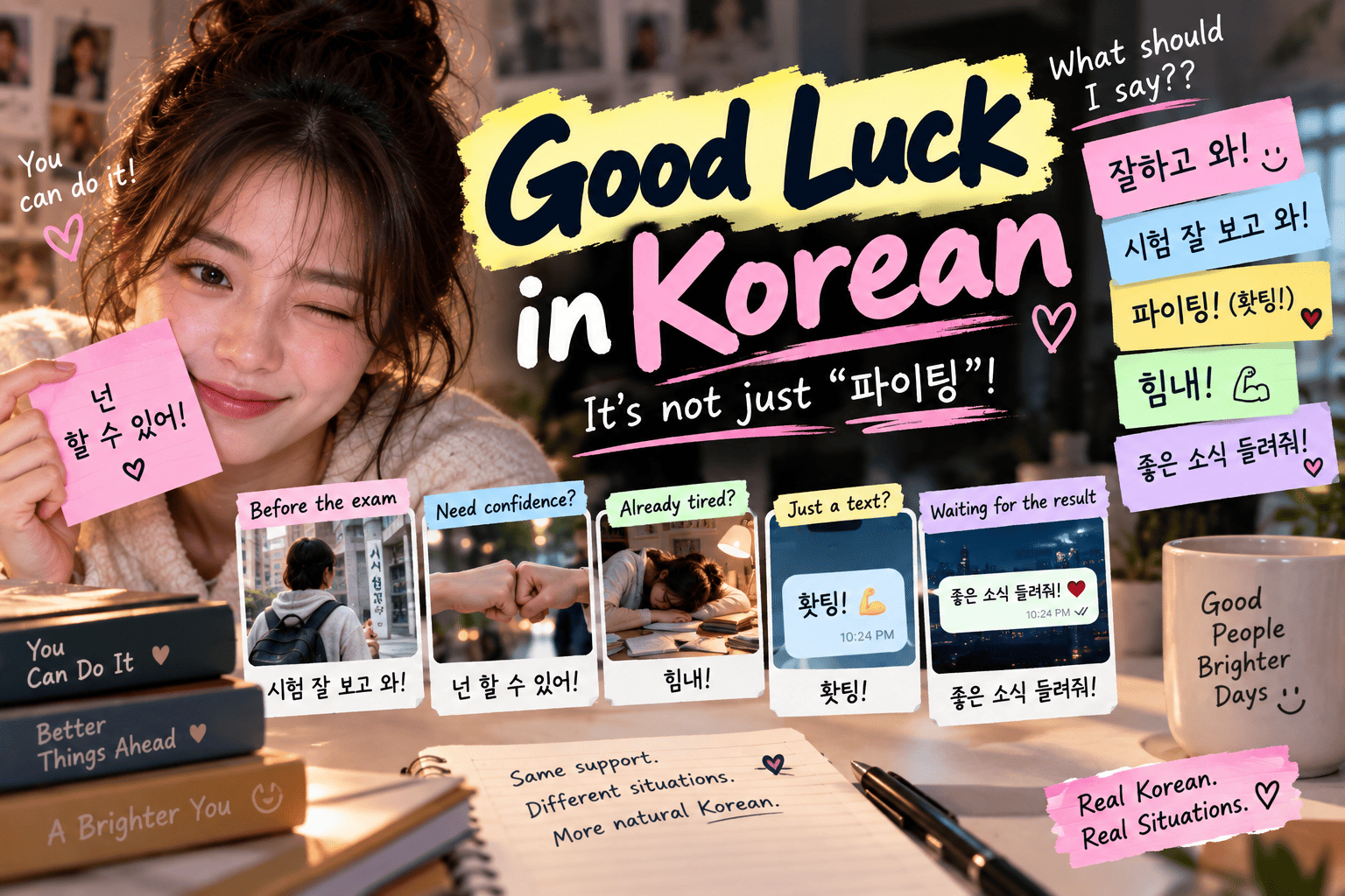 Good Luck in Korean