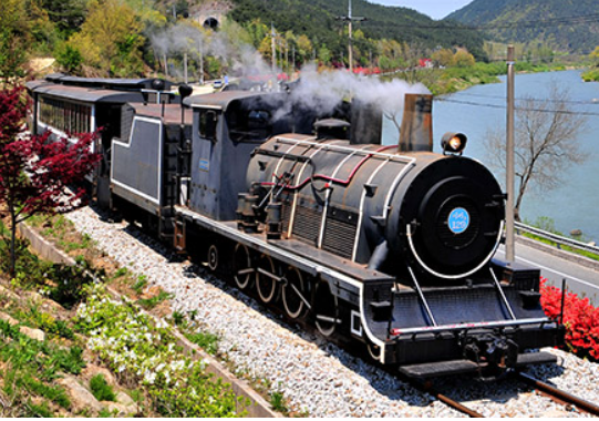 곡성 기차마을 증기기관차