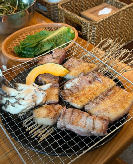 오늘N 퇴근후N 제주도 흑돼지 장작구이