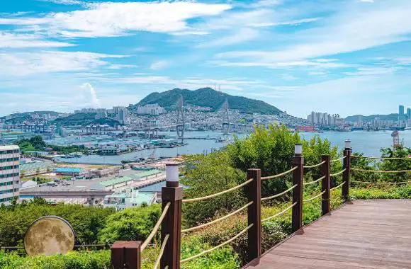 우암동 도시숲 풍경