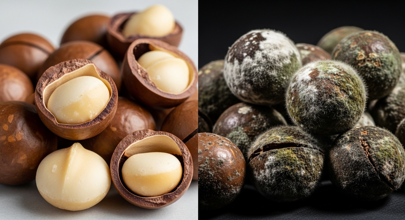 견과류산패확인