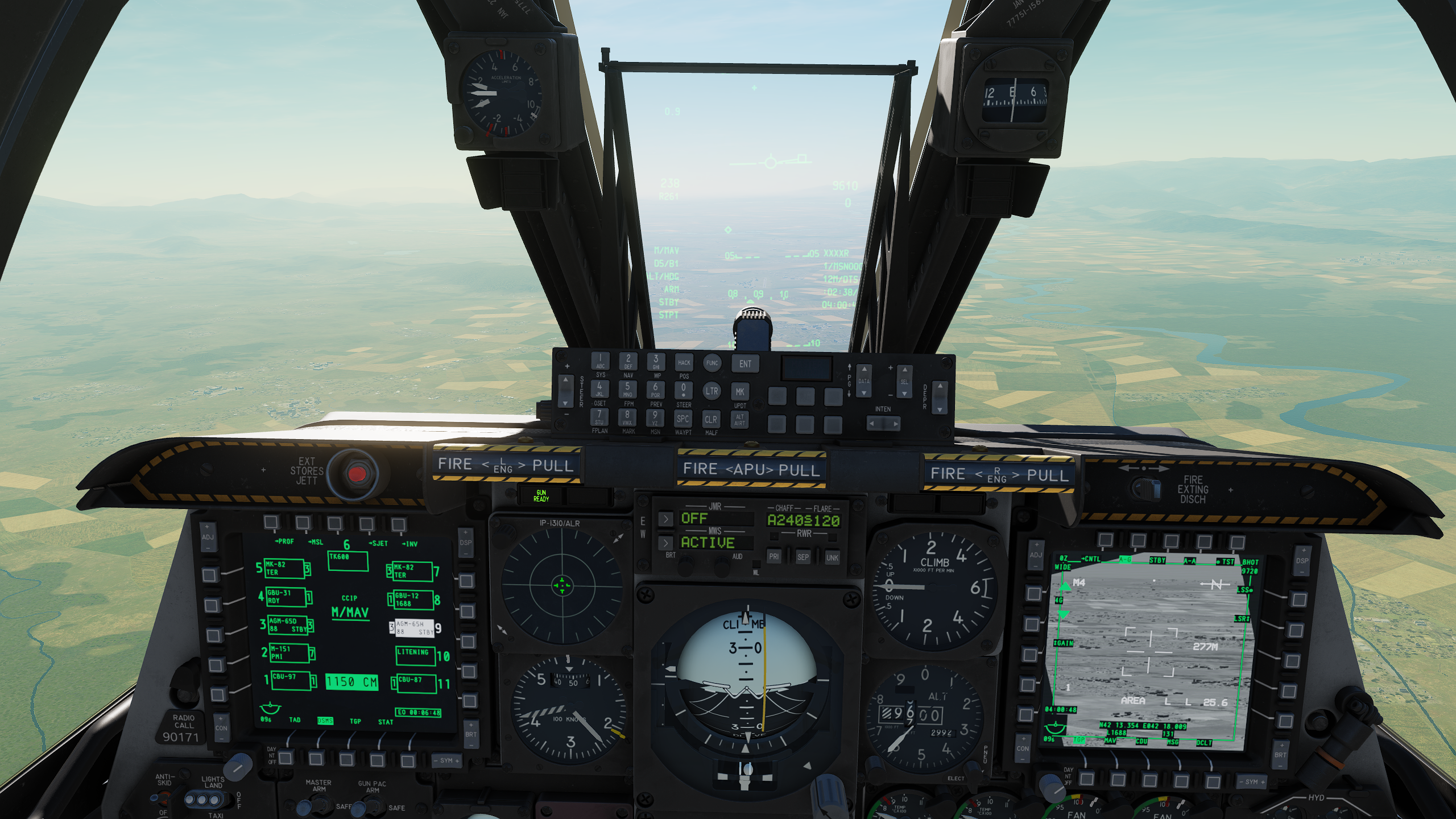 [DCS Worlds]A-10C 워호그 무장 사용 매버릭(Meveric)