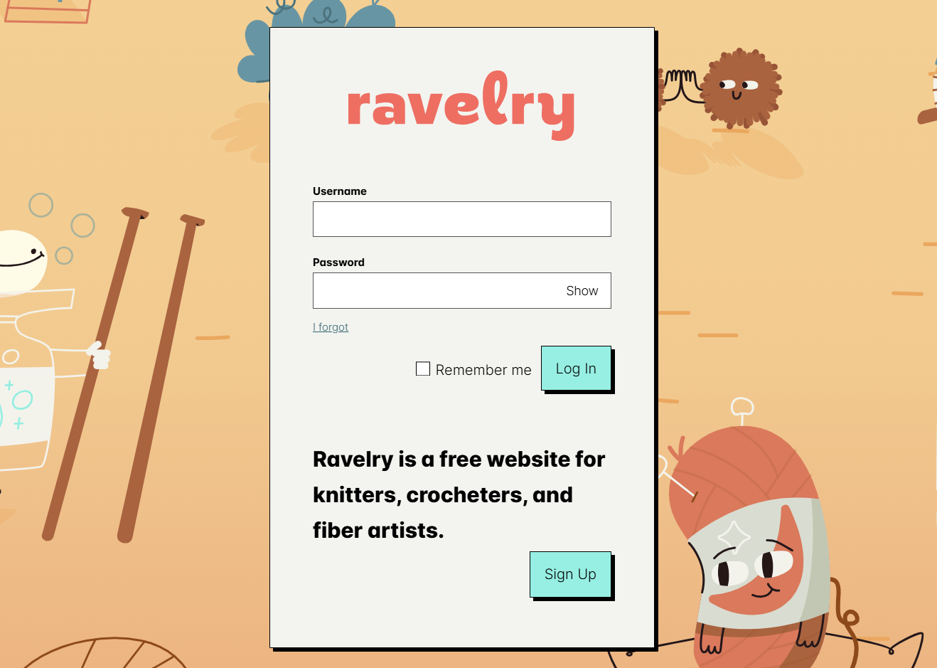 ravelry sign up