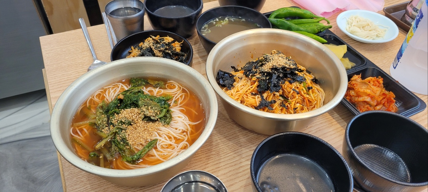 비빔국수와 열무국수