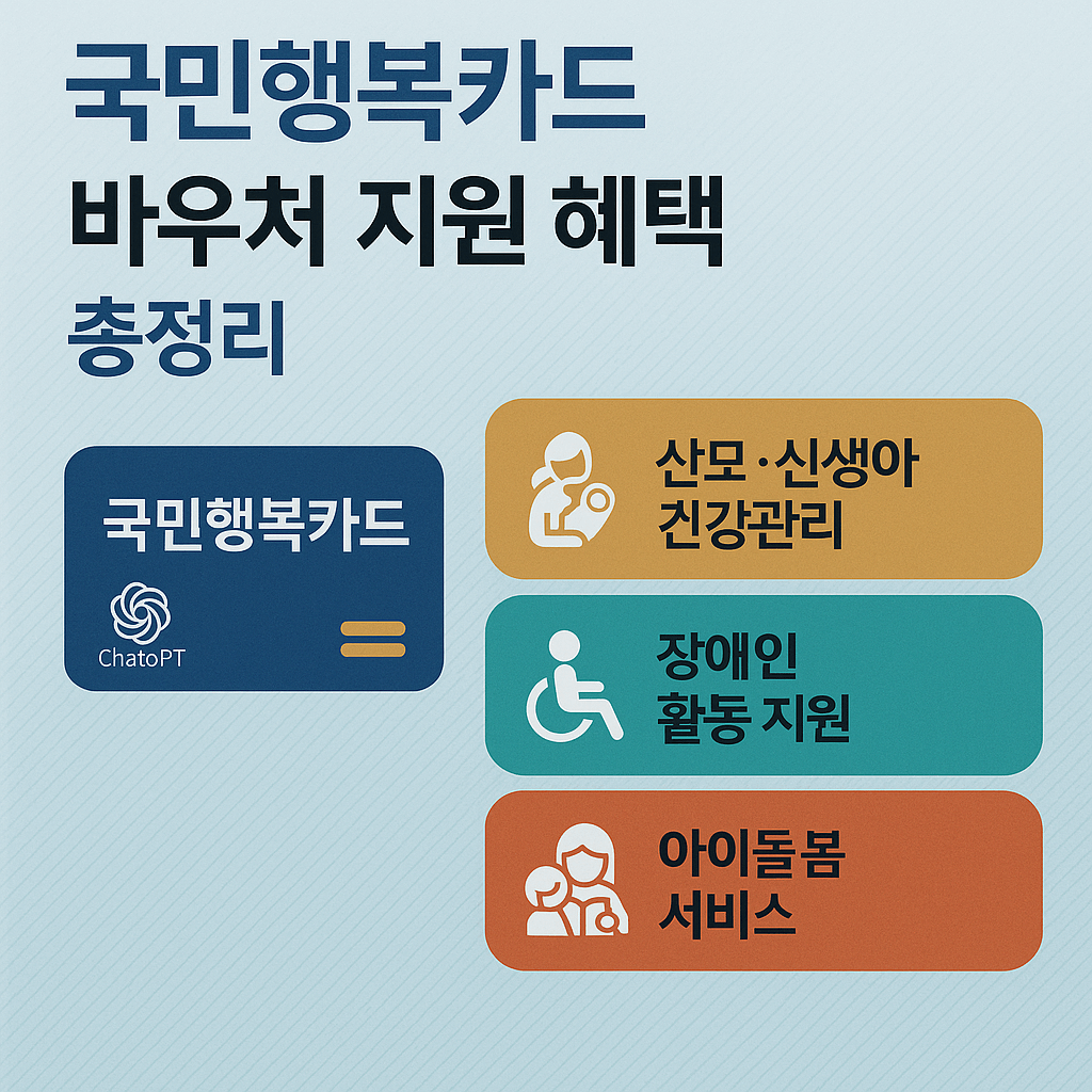 국민행복카드 지원 내용 자세히 보기