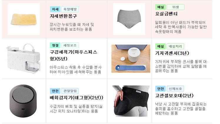 장기요양급여 이용지원 신청하기