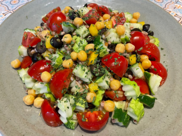 당뇨에 좋은 음식 - 실제 점심 식사 예시